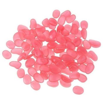 100Pcs Glow In The Dark Garden Pebbles - Image 3