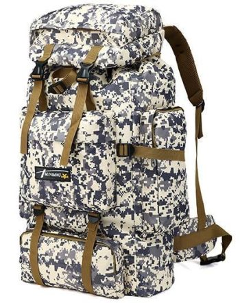 Large Camouflage Backpack Travel Bag - Image 4
