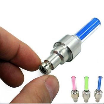 Flash LED Light Bike Car Tyre Valve Cap - Image 17