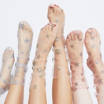 Sexy Lace Mesh Fishnet Socks