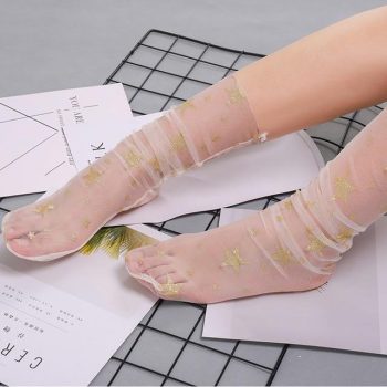 Sexy Lace Mesh Fishnet Socks - Image 16