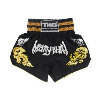 Black Muay Thai Shorts Men's Boxing Pants Printing MMA Shorts - Image 4