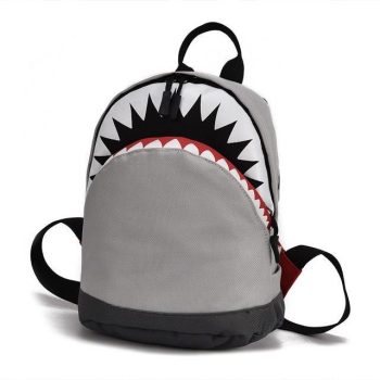 Kids 3D Model Shark Backpack - Image 2