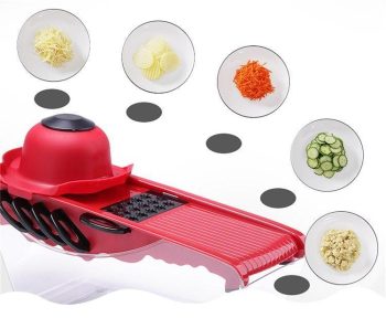 Vegetable Cutter Potato Slicer Carrot Grater Julienne Onion Dicer - Image 24