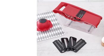 Vegetable Cutter Potato Slicer Carrot Grater Julienne Onion Dicer - Image 9