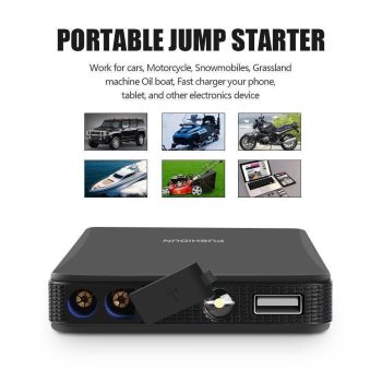 Multi-Function 12V 12000mAh Portable Jump Starter - Image 8