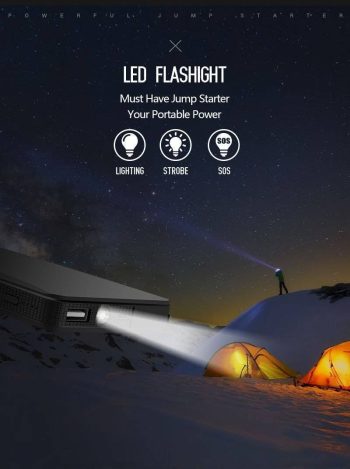 Multi-Function 12V 12000mAh Portable Jump Starter - Image 6