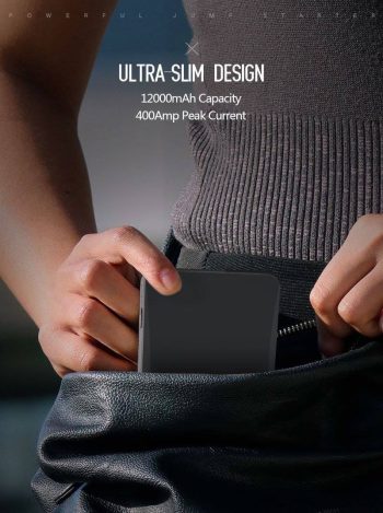 Multi-Function 12V 12000mAh Portable Jump Starter - Image 3