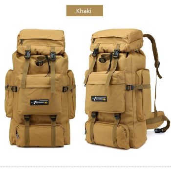 Large Camouflage Backpack Travel Bag - Image 10