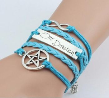 Multi-Layer Leather Charm Bracelet - Image 20