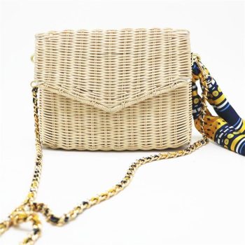 2019 Fashion Rattan Straw Women Bags - Image 5