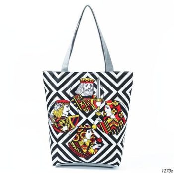 Floral And Elephant Canvas Shopping Bag - Image 12