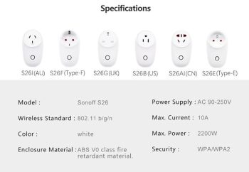Sonoff S26 WiFi Smart Socket - Image 4