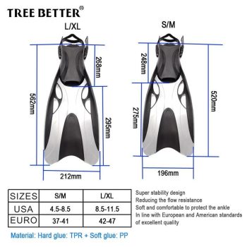 Professional Silicone Diving Fins - Image 10