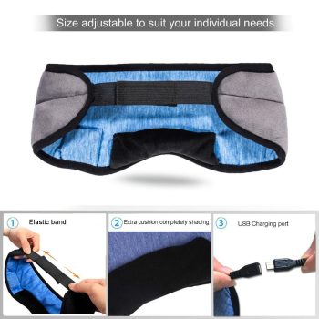 Bluetooth Sleeping Eye Mask Headset - Image 5