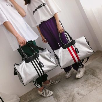 Waterproof Silver Travel Bag - Image 2