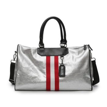 Waterproof Silver Travel Bag - Image 3