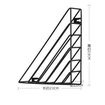 Creative Nordic Iron Wall Mounted Magazine Holder - Image 6