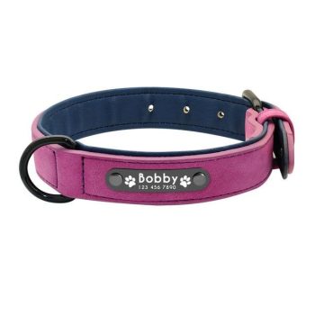 Personalized Name Dog Collars-Leather - Image 3
