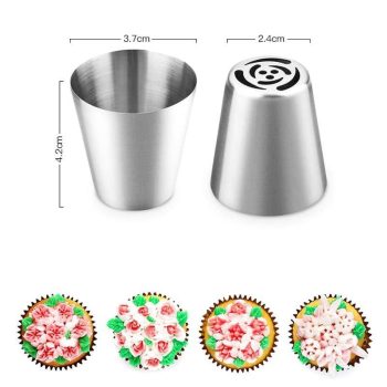 Flower Cream Pastry Tips Nozzles Bag Cupcake Decorating Tools - Image 7