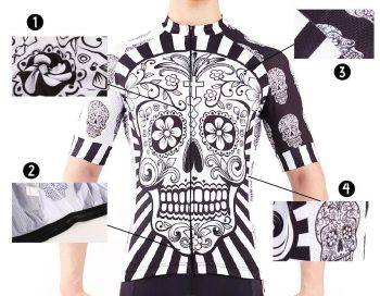 Skull Printed T-Shirt - Image 3