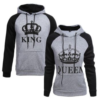 King & Queen Hoodies
