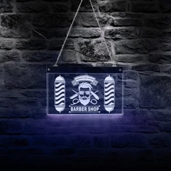 LED Neon Barber Sign - Image 6
