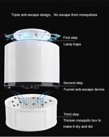 USB LED Mosquito Killer Trap Lamp - Image 9