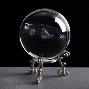 3D Laser Engraved Solar System Ball - Image 5