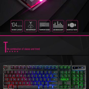 Backlit Gaming Keyboard - Image 3