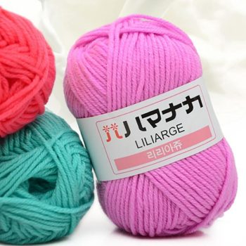 Colorful Combed Soft Baby Milk Cotton Yarn