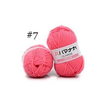 Colorful Combed Soft Baby Milk Cotton Yarn - Image 9