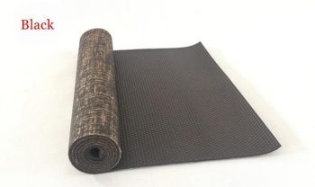 Linen PVC long thick non-slip yoga mat - Image 6