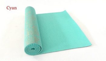 Linen PVC long thick non-slip yoga mat - Image 4