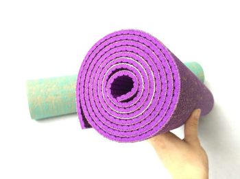 Linen PVC long thick non-slip yoga mat - Image 7
