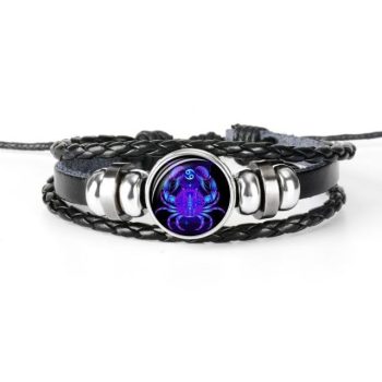 Zodiac Leather Bracelet - Image 7
