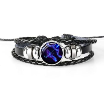 Zodiac Leather Bracelet - Image 6