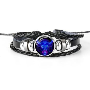 Zodiac Leather Bracelet - Image 13