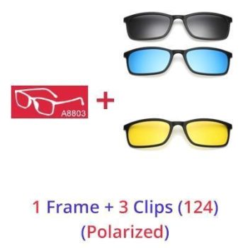 Magnetic Snap On Sunglasses - Image 3