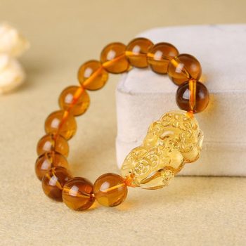 Pi Yao Citrine Wealth Bracelet - Image 2