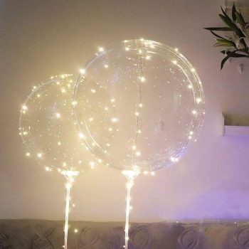 Transparent Reusable Luminous Led Balloon - Image 6