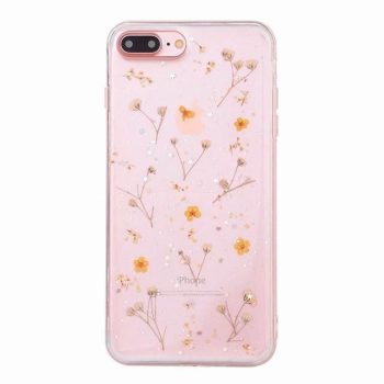 Real Dried Flowers Transparent Soft TPU Cover For Coque iPhone X - Image 2
