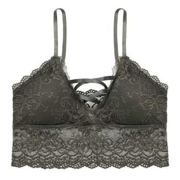 Sexy Floral Lace Bralette Female Wireless Bra - Image 7