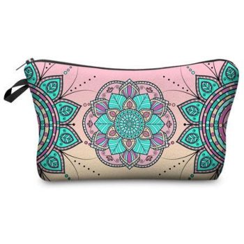 Flower Bohemian Make-Up Bag - Image 4