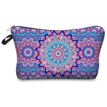 Flower Bohemian Make-Up Bag - Image 3