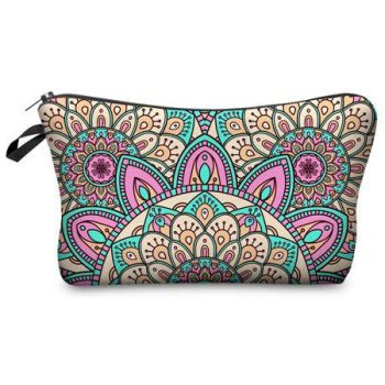 Flower Bohemian Make-Up Bag - Image 10