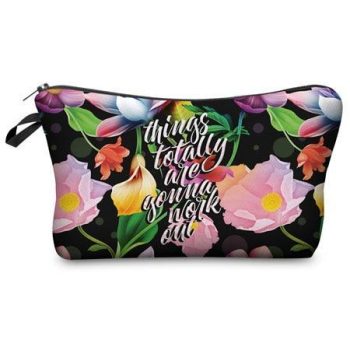 Flower Bohemian Make-Up Bag - Image 19