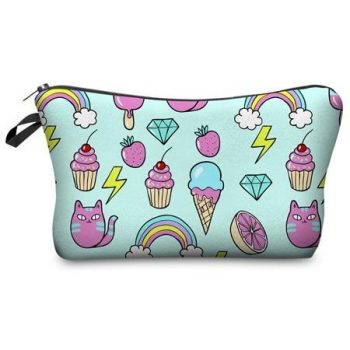 Flower Bohemian Make-Up Bag - Image 9