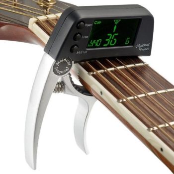 Guitar Capo with Built-in Tuner - Image 2
