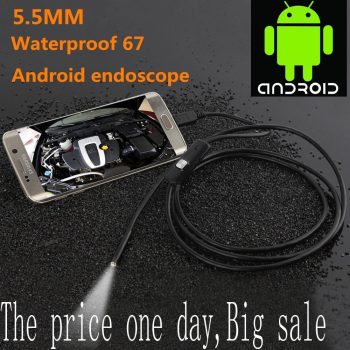 1/2m 5.5mm/7mm Endoscope Camera